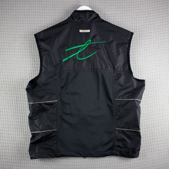 Nike 1990s Telus Nylon Vest Vintage Mens Large - Picture 2 of 8